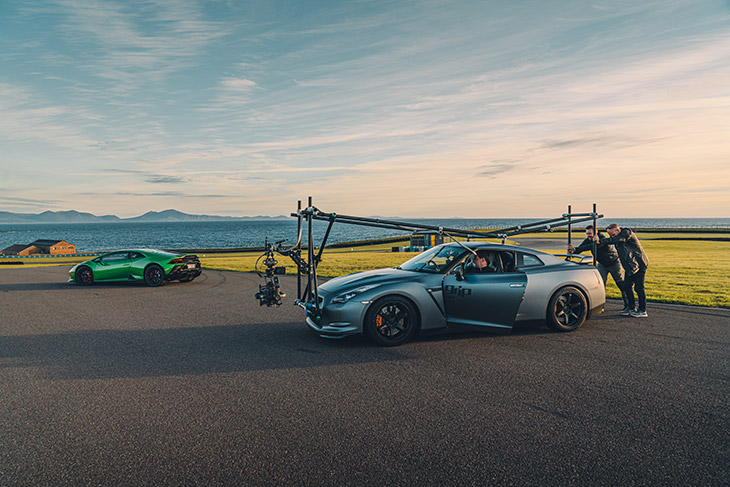 Nissan GT-R Tracking Car